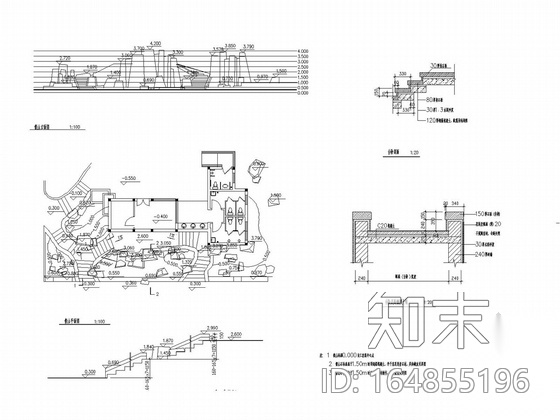 [浙江]城市道路园林景观设计全套施工图cad施工图下载【ID:164855196】