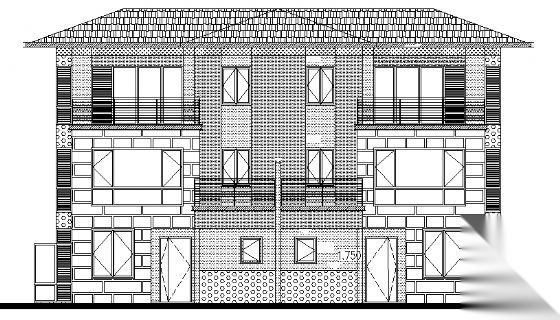 丹堤C区8号楼建筑施工图施工图下载【ID:149902141】