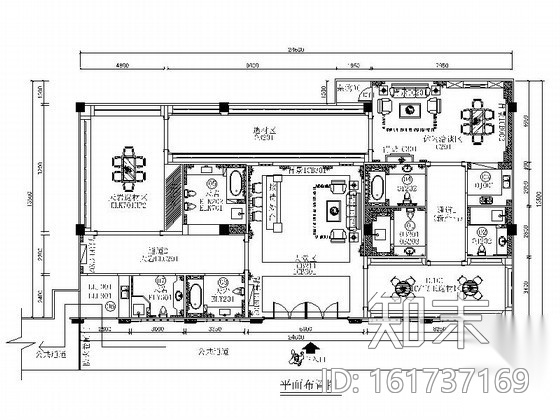 欧式建材家居专卖店室内装修图cad施工图下载【ID:161737169】