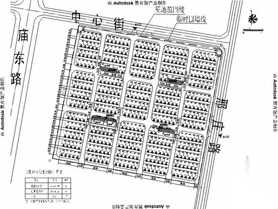 [安徽]二层板房安置区建筑施工图(含公厕cad施工图下载【ID:165750116】