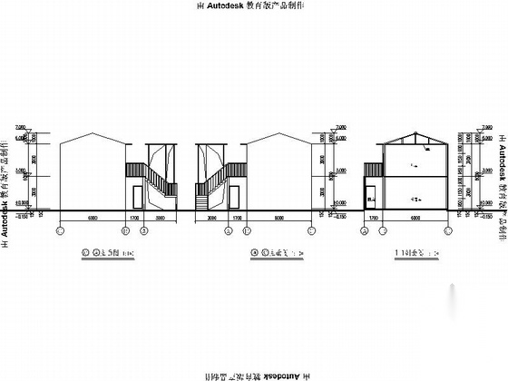 [安徽]二层板房安置区建筑施工图(含公厕cad施工图下载【ID:165750116】