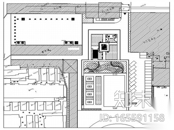 [河北]职业中学校园景观设计施工图cad施工图下载【ID:165591158】