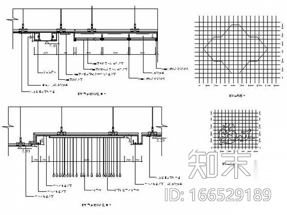 夜总会B型小包间装修图cad施工图下载【ID:166529189】