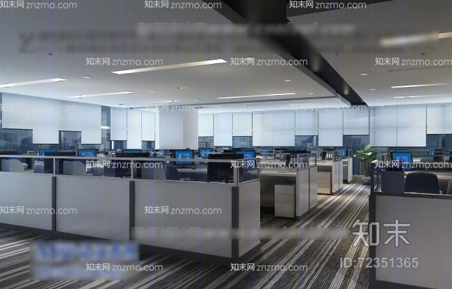 办公室203D模型下载【ID:72351365】