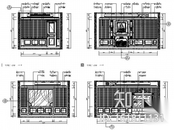 [浙江]豪华欧式三层别墅全套装修施工图（含效果）cad施工图下载【ID:161811131】