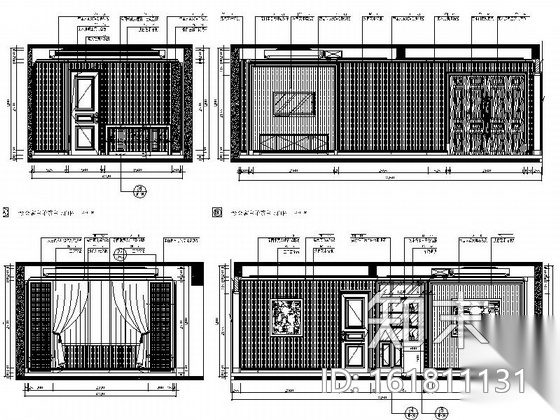 [浙江]豪华欧式三层别墅全套装修施工图（含效果）cad施工图下载【ID:161811131】