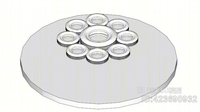 沙坑（弗洛勒尔）SU模型下载【ID:423690932】