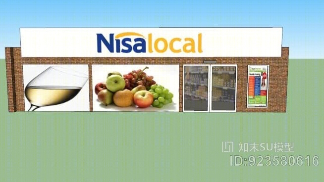 NISA本地商店SU模型下载【ID:923580616】