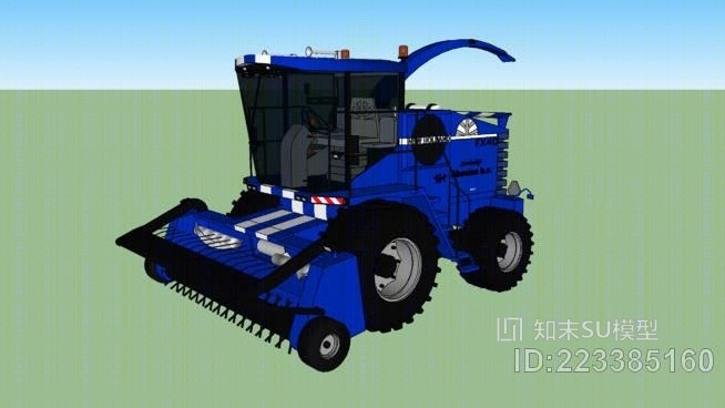 新荷兰FX40特别版SU模型下载【ID:223385160】