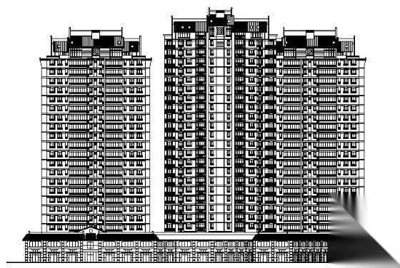 某花园综合住宅区详细规划（带效果图）cad施工图下载【ID:168128182】