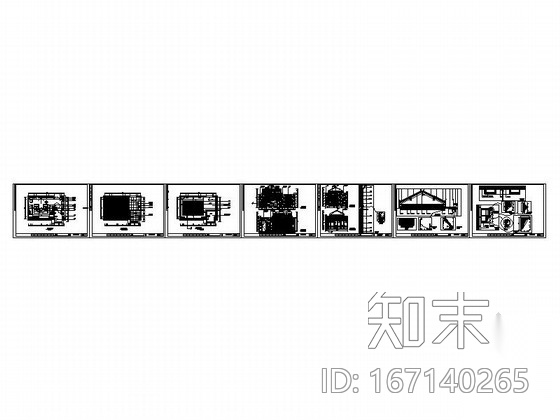 [北京]欧式量贩式KTV包厢室内装修图cad施工图下载【ID:167140265】