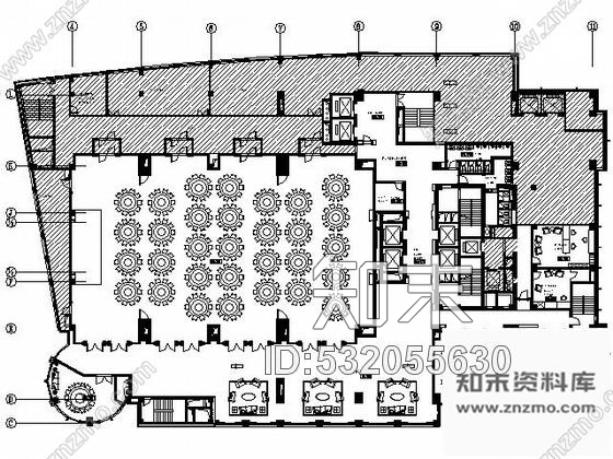 施工图喜来登大酒店宴会厅施工图cad施工图下载【ID:532055630】