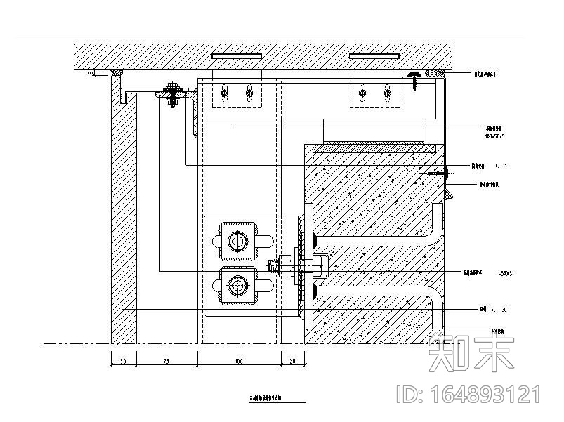 石材幕墙节点图CAD，15张施工图下载【ID:164893121】