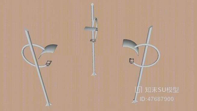 地灯SU模型下载【ID:47687900】