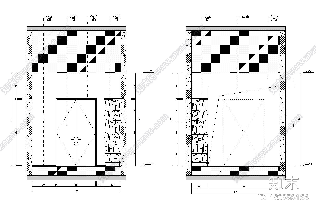 海南三亚现代简约900m²别墅全套施工图+水电cad施工图下载【ID:180358164】