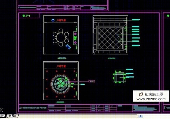 展厅设计全部施工图施工图下载【ID:76922561】