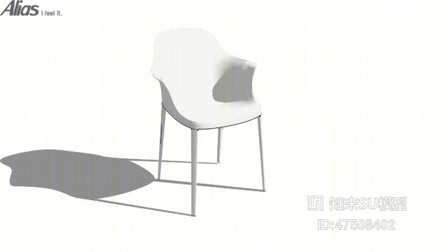 休闲椅SU模型下载【ID:918137421】