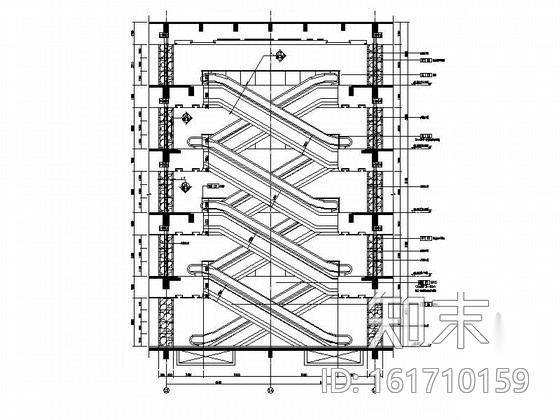 [北京]超规范全国连锁百货商场室内设计CAD施工图cad施工图下载【ID:161710159】