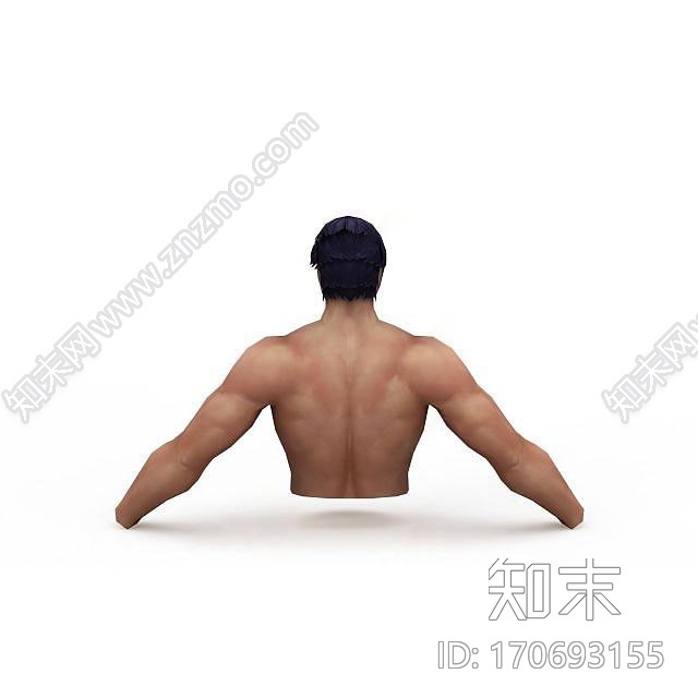 现代3D游戏古代男人CG模型下载【ID:170693155】