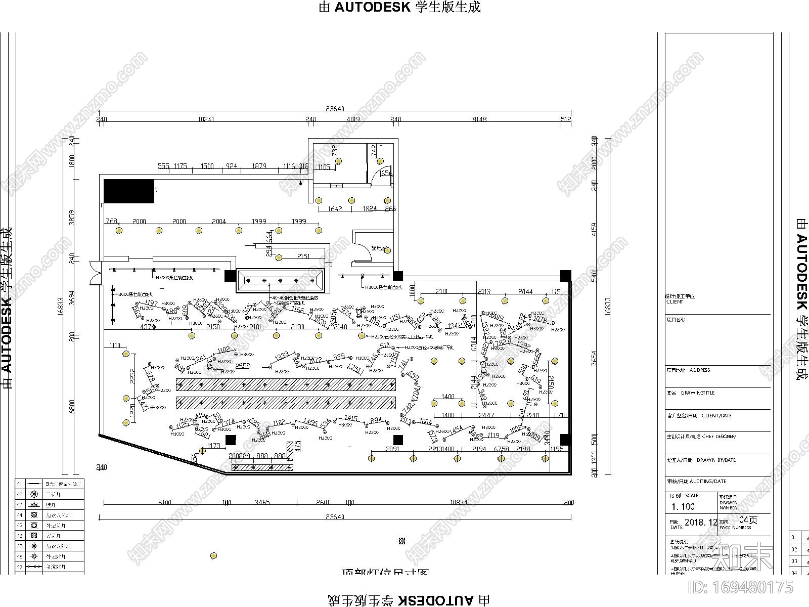 汉滏宫●自助烧烤cad施工图下载【ID:169480175】