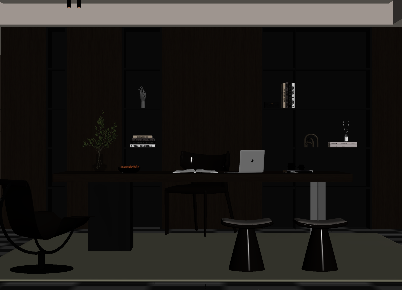 现代办公室3D模型下载【ID:1214674717】