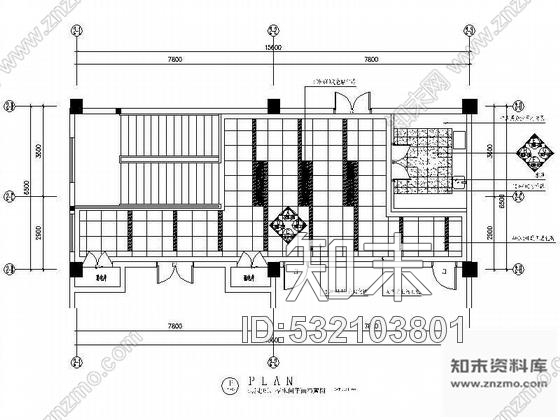 施工图办公楼走廊及茶水间装修图cad施工图下载【ID:532103801】