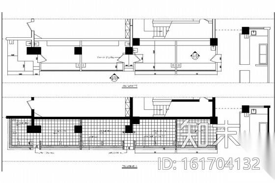 [南京]成熟社区中心大型便民综合菜市场室内装修图（含效...cad施工图下载【ID:161704132】