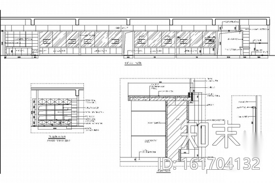 [南京]成熟社区中心大型便民综合菜市场室内装修图（含效...cad施工图下载【ID:161704132】