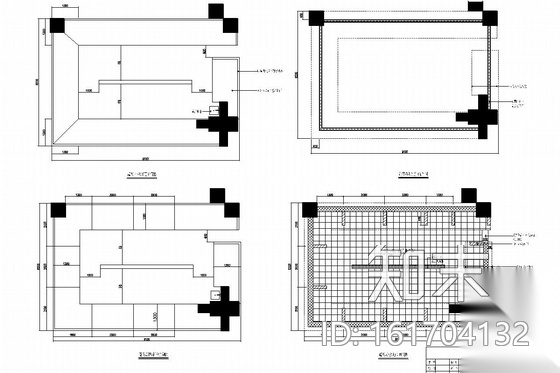 [南京]成熟社区中心大型便民综合菜市场室内装修图（含效...cad施工图下载【ID:161704132】