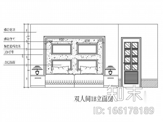 [成都]某足浴公司洗浴中心施工图cad施工图下载【ID:166178189】