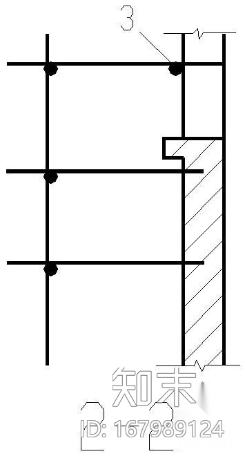 某门窗洞口外脚手架搭设节点构造详图施工图下载【ID:167989124】