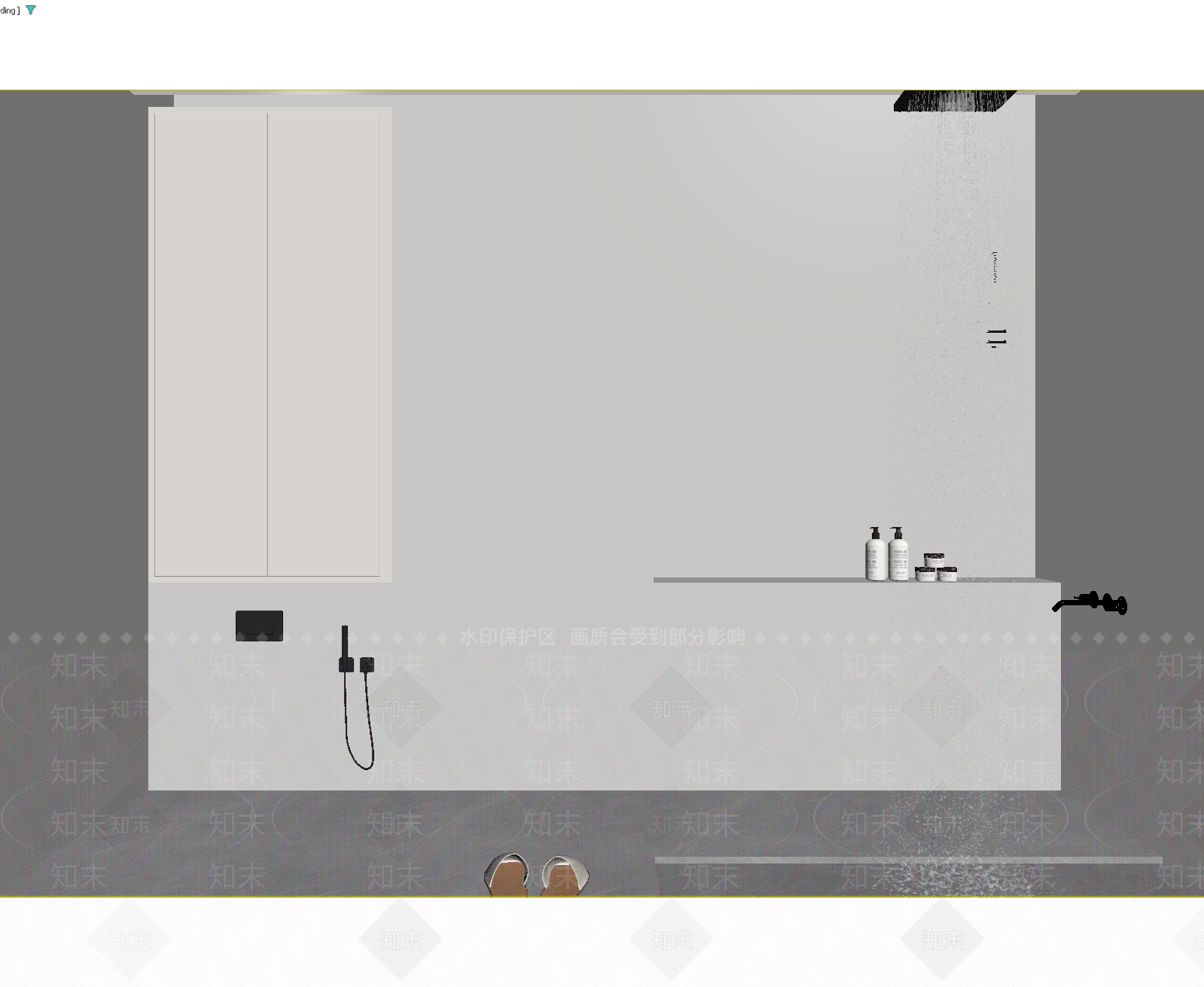 现代卫生间3D模型下载【ID:1214828036】