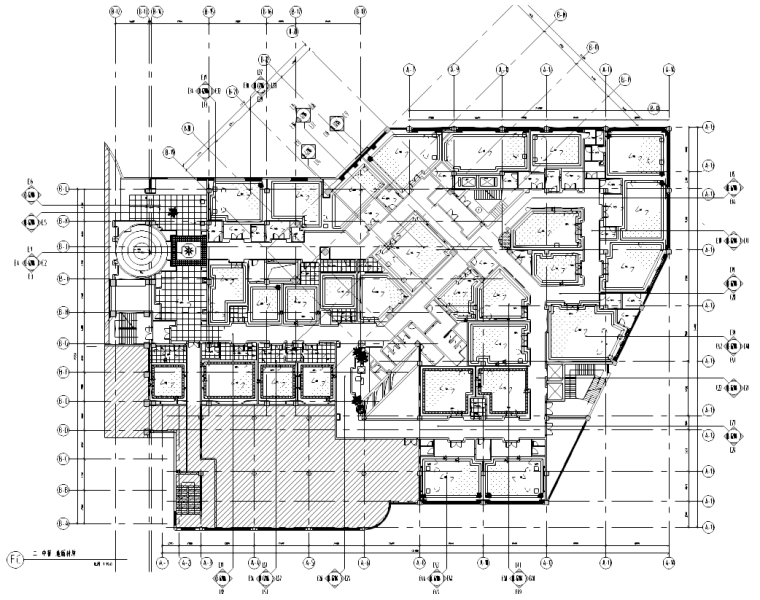 [江苏]现代简约风格中餐厅装修全套施工图cad施工图下载【ID:161752186】