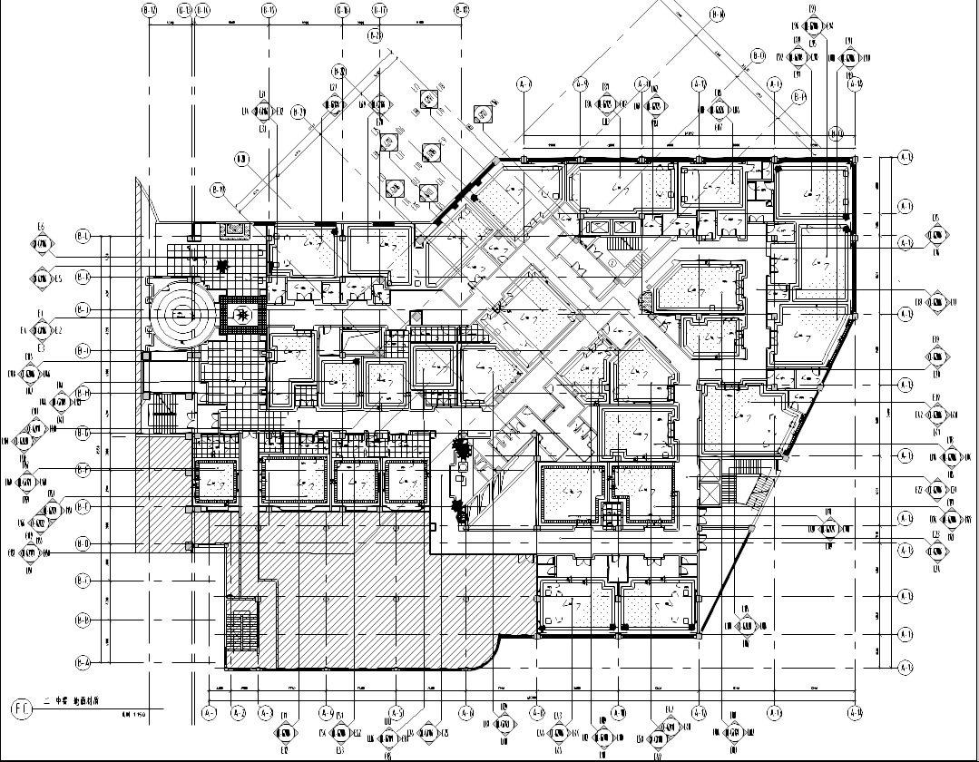 [江苏]现代简约风格中餐厅装修全套施工图cad施工图下载【ID:161752186】