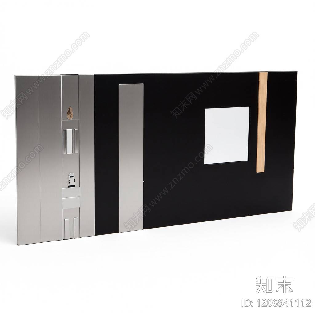 电视墙装饰组合3D模型下载【ID:1206941112】