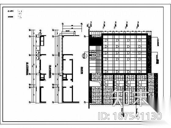 湖南某二十九层高楼幕墙施工图cad施工图下载【ID:167541130】