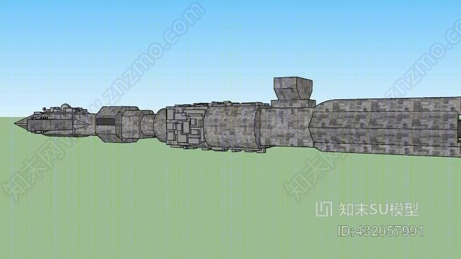 太空球一（太空球）SU模型下载【ID:432057991】