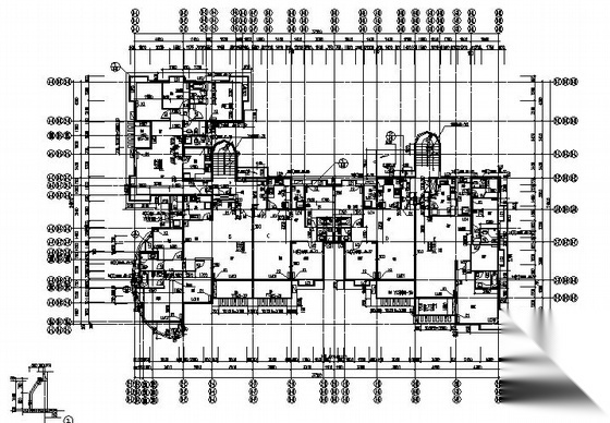 深圳某花园住宅楼建筑施工图cad施工图下载【ID:149550126】