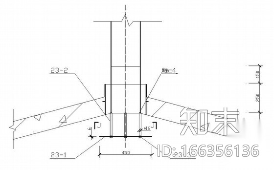 重力式无阀滤池工艺设计图纸cad施工图下载【ID:166356136】