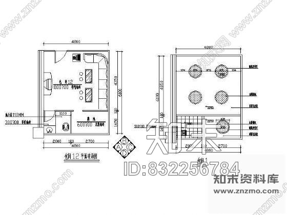 图块/节点娱乐会所包房空间Ⅱcad施工图下载【ID:832256784】