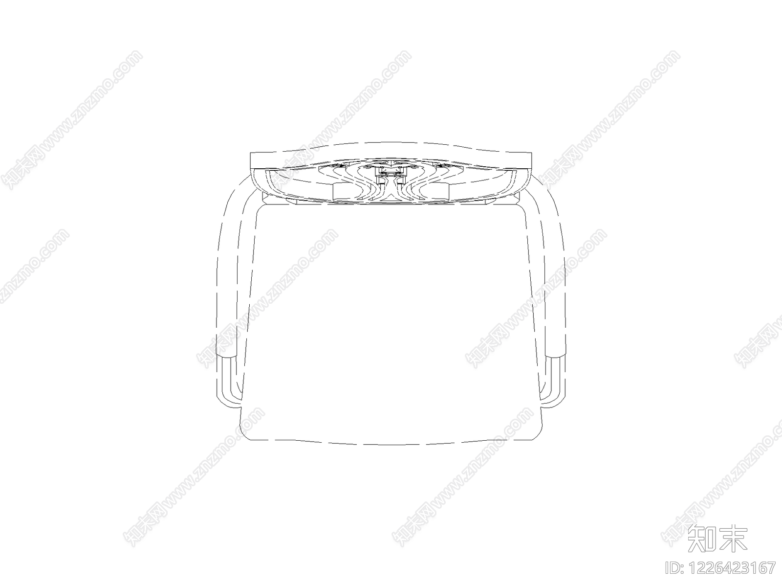 桌子cad施工图下载【ID:1226423167】