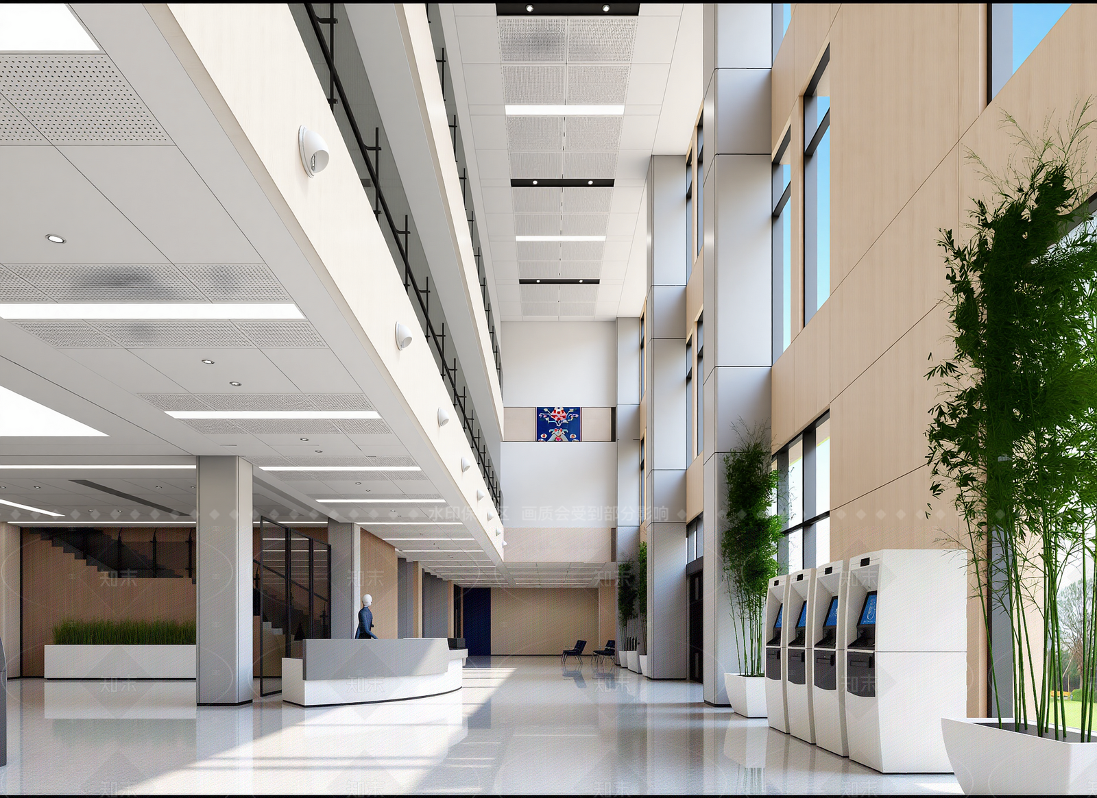 现代银行3D模型下载【ID:1214567450】