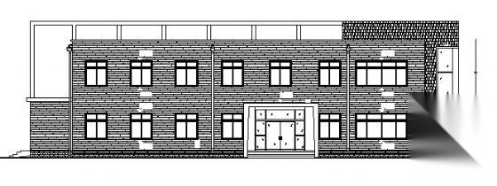 某二层学校办公楼建筑方案图施工图下载【ID:151434167】