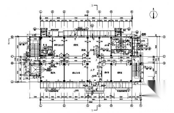 某二层学校办公楼建筑方案图施工图下载【ID:151434167】