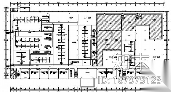 洁净电子厂房空调设计施工图施工图下载【ID:167975123】