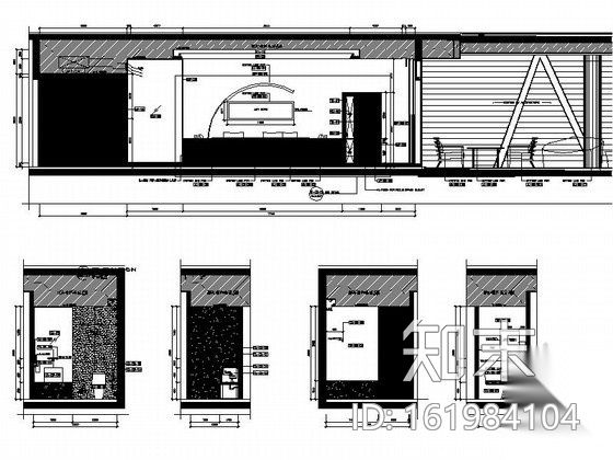 皇冠酒店异型行政套房2施工图cad施工图下载【ID:161984104】