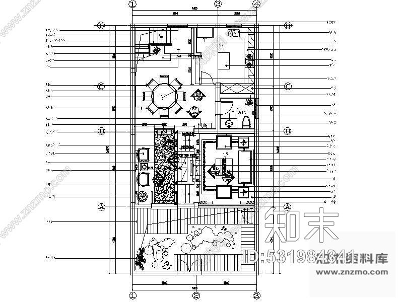 施工图某地区三层别墅施工图cad施工图下载【ID:531984341】