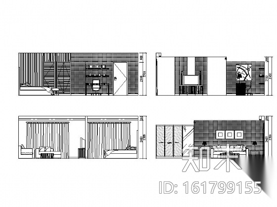 某五星酒店室内装修图cad施工图下载【ID:161799155】