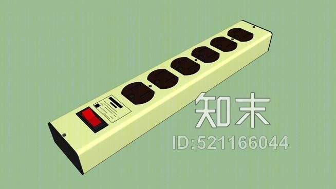 6出口电源带SU模型下载【ID:521166044】