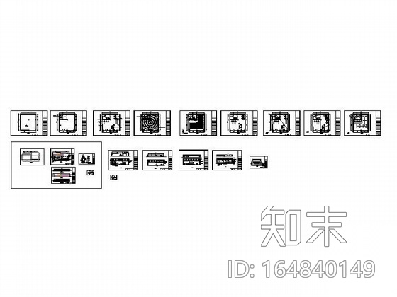 某大学动感地带营业厅方案图cad施工图下载【ID:164840149】